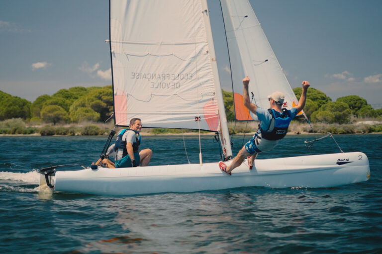 cours catamaran la baule