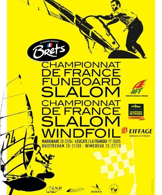 Championnat france windfoil slalom 2024 leucate