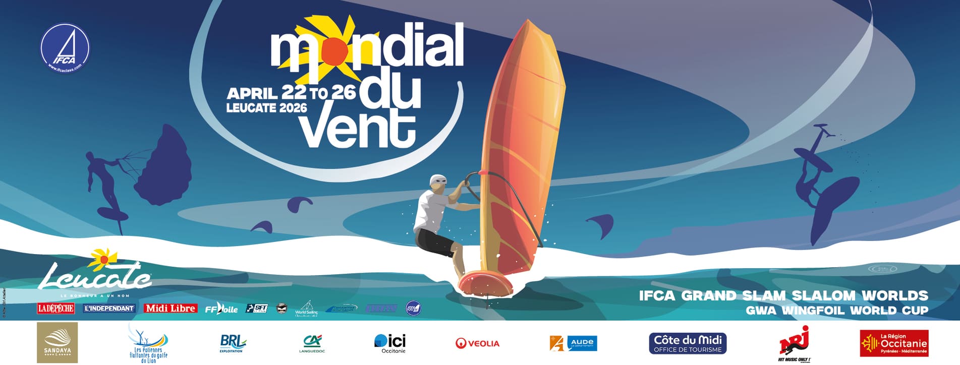 2026 ifca grand slam fin and foil slalom championnats du monde