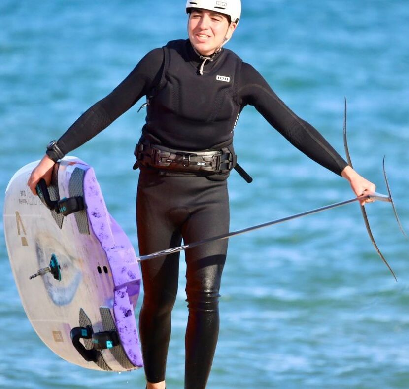 Courreur voile ethan gely